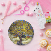 Van Gogh Moerbeiboom meesterwerk Kunst Papieren Bordje (Feest)