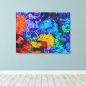 Van Gogh Monet Style Canvas Schilderkunst Afdruk (Insitu (Houten vloer))