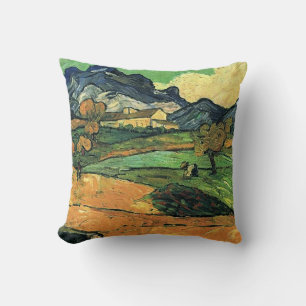 Van Gogh - Mount Gaussier, beroemd schilderij, Kussen