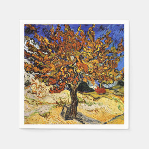 Van Gogh - Mulberry Tree, fijne kunst Servet