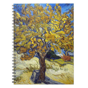 Van Gogh Mulberry Tree Impressionisme Art Notitieboek