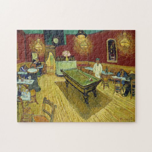 Van Gogh Night Cafe Painting Legpuzzel (Horizontaal)