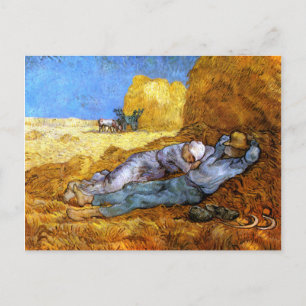 Van Gogh: Noon Rest van het Werk Briefkaart