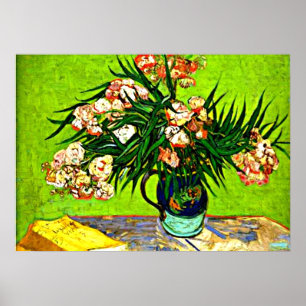 Van Gogh - Oleanders en Boeken Poster