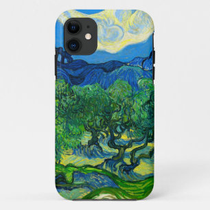 Van Gogh Olijfbomen in een bergachtig landschap iPhone 11 Hoesje