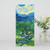 Van Gogh Olijfbomen in een Kaart (Staand voorkant)