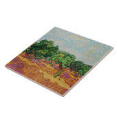 Van Gogh - Olijfbomen, Tegeltje (Zijkant)
