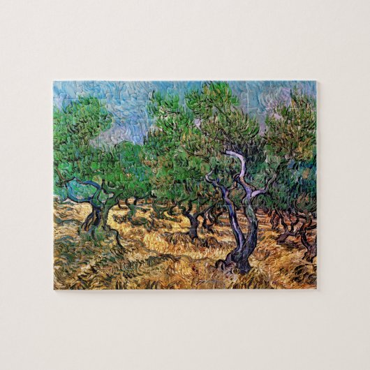 Van Gogh - Olijfboomgaard Legpuzzel (Horizontaal)