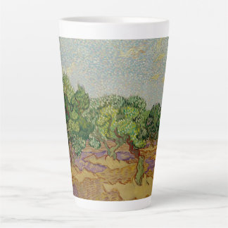 Van Gogh Olive Trees Painting Latte Mug Mok