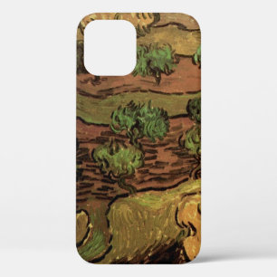 Van Gogh Olive Trees tegen een helling van een heu iPhone 12 Hoesje
