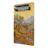 Van Gogh Olive Trees Yellow Sun Sky Mini Klembord (Angled2)