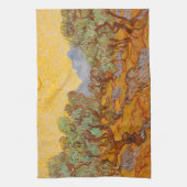Van Gogh Olive Trees Yellow Sun Sky Theedoek (Verticaal)