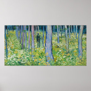 Van Gogh - ondergroei met twee cijfers Poster