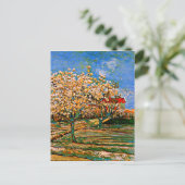 Van Gogh - Orchard in Blossom Briefkaart (Staand voorkant)