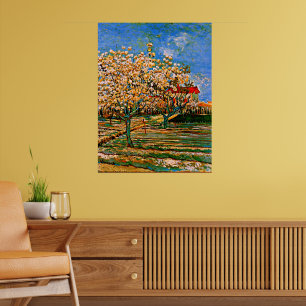 Van Gogh - Orchard in Blossom Poster