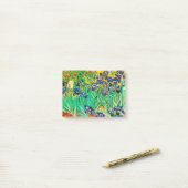 van gogh paarse iris/st. remy post-it® notes (Op bureau)