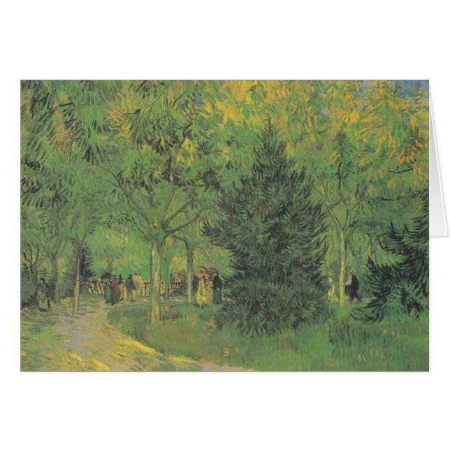 Van Gogh: Pad in het park van Arles (Voorkant Horizontaal)