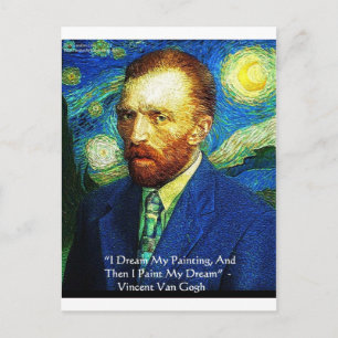 Van Gogh "Peindre mes rêves" Cadeaux Cartes de Mug