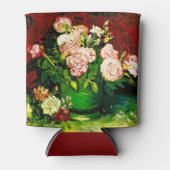 Van Gogh Peonies en Rozen Blikjeskoeler (Voorkant)
