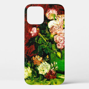 Van Gogh Peonies en Rozen iPhone 12 Hoesje