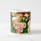 Van Gogh Peonies en Rozen Extra Grote Beker (Voorkant)