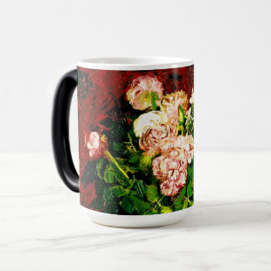 Van Gogh Peonies en Rozen Magische Mok
