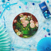 Van Gogh Peonies en Rozen Papieren Bordje (Feest)