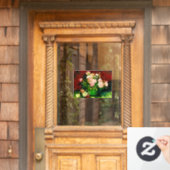 Van Gogh Peonies en Rozen Raamsticker (Huis Deur)