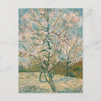 Van Gogh Pink Perzikboom in Bloesem (F404) Briefkaart