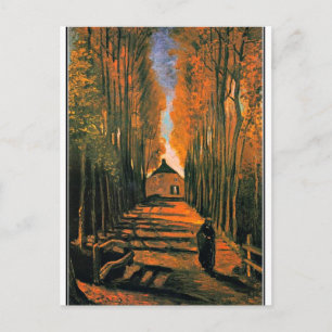 Van Gogh - Populieren in de herfst Briefkaart