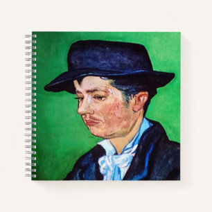 Van Gogh Portrait van Armand Roulin Notitieboek