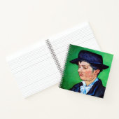 Van Gogh Portrait van Armand Roulin Notitieboek (Binnen)