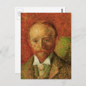 Van Gogh Portret van de Art Dealer Alexander Reid Briefkaart (Voorkant / Achterkant)