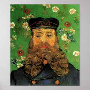 Van Gogh - Portret van de Postman Joseph Roulin Poster
