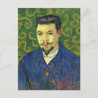 Van Gogh | Portret van dr. Félix Rey | 1889 Briefkaart