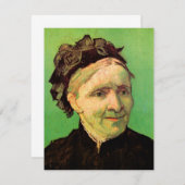 Van Gogh; portret van moeder artiest,  kunst (Voorkant / Achterkant)