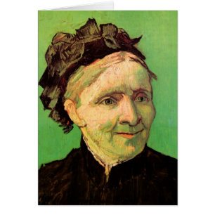 Van Gogh; portret van moeder artiest, kunst