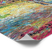 Van Gogh - Poster des arbres de pêche roses (Coin)