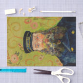 Van Gogh Postman. Portret impressionisme kunst Tissuepapier (Craft)
