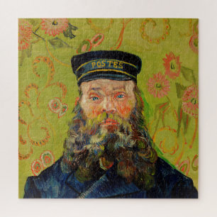 Van Gogh Postman Portret schilderend oude Antiek k Legpuzzel