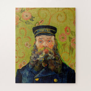 Van Gogh Postman Portret schilderend oude Antiek k Legpuzzel