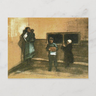 Van Gogh Public Soup Kitchen Fine Art Briefkaart