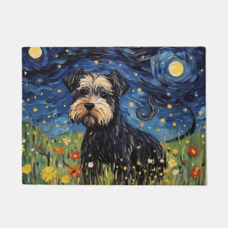  Van Gogh Pup - Waterverf Sterrennacht Rev Deurmat