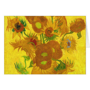 Van Gogh Quinze Tournesols Dans Un Vase Art