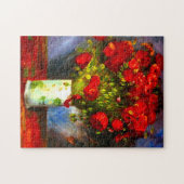 Van Gogh Red Poppies Legpuzzel (Horizontaal)
