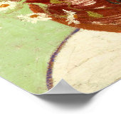 Van Gogh Red Poppies still Life Poster (Hoek)