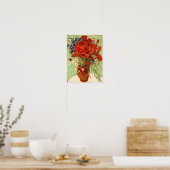 Van Gogh Red Poppies still Life Poster (Keuken)