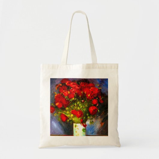 Van Gogh Red Poppies Tote Bag (Voorkant)