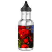 Van Gogh Red Poppies Waterfles (Rechts)
