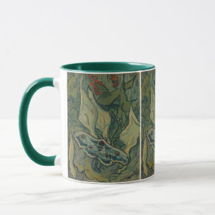 Van Gogh Reuzenpauw Nachtvlinder Vintage Natuurkun Mok
